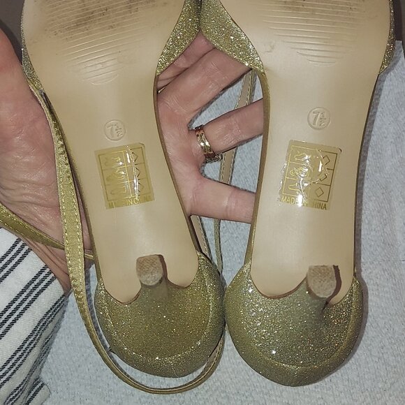 Gold kitten heel - Picture 7 of 7